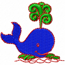 Fishes Embroidery Design 4 Fishes Embroidery Design 4